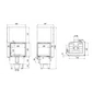 Kép 7/8 -  DEFRO HOME INTRA XSM BL G MINI BAL OLDALÜVEGES LIFTES