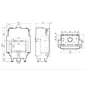 Kép 7/8 - DEFRO RIVA SM G SHORT VÍZTERES KANDALLÓ LIFTES